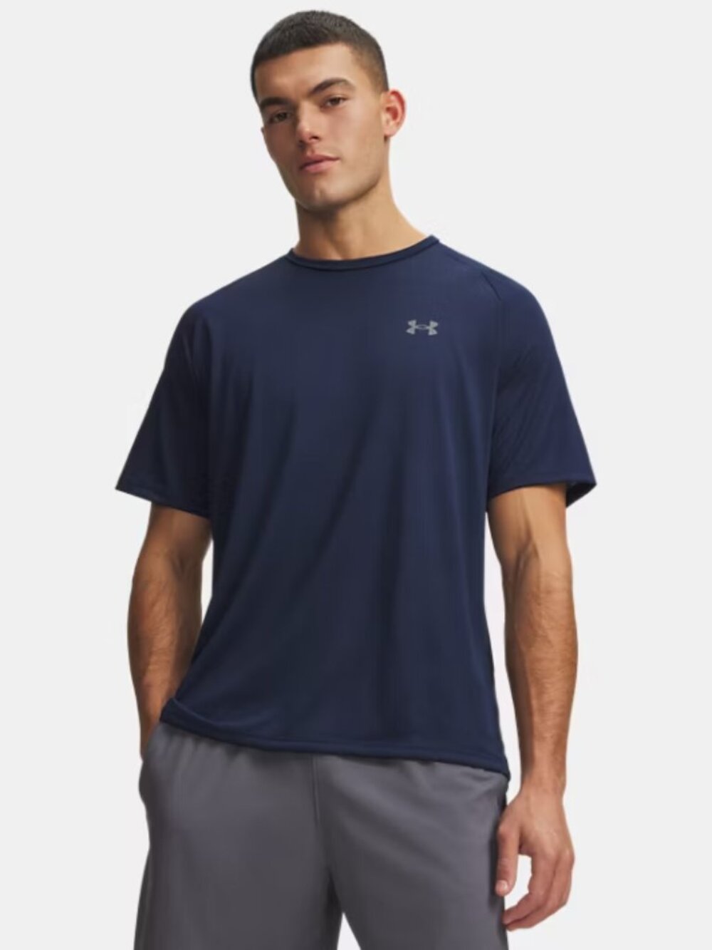 NWT Under Armour Men's Locker Tee 2.0 Short-Sleeve T-Shirt Navy Blue X-Large XL